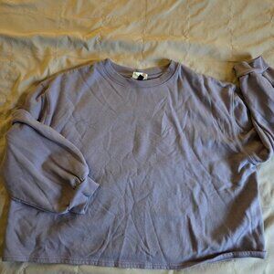 Universal Thread Lavender Sweatshirt Plus 2X